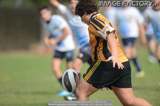 2014-09-28 Ambrosiana Rugby Milano U18-CUS Brescia 314